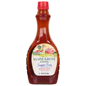 Maple Grove Farms Sugar Free Maple Flavor Syrup, 12 oz