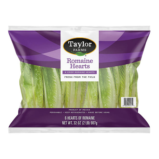 Romaine Hearts, 6 ct