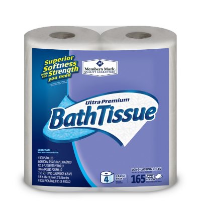 2-Ply Toilet Paper, 9 rolls, 235 sheets/roll