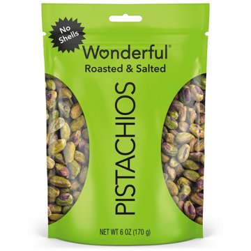 Wonderful Roasted & Salted No Shell Pistachios