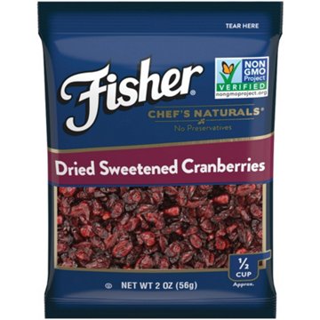 Fisher Chef's Naturals Dried Sweetened Cranberries