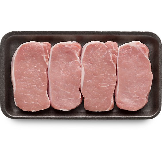 Boneless Pork Top Loin Chops, 3 lb