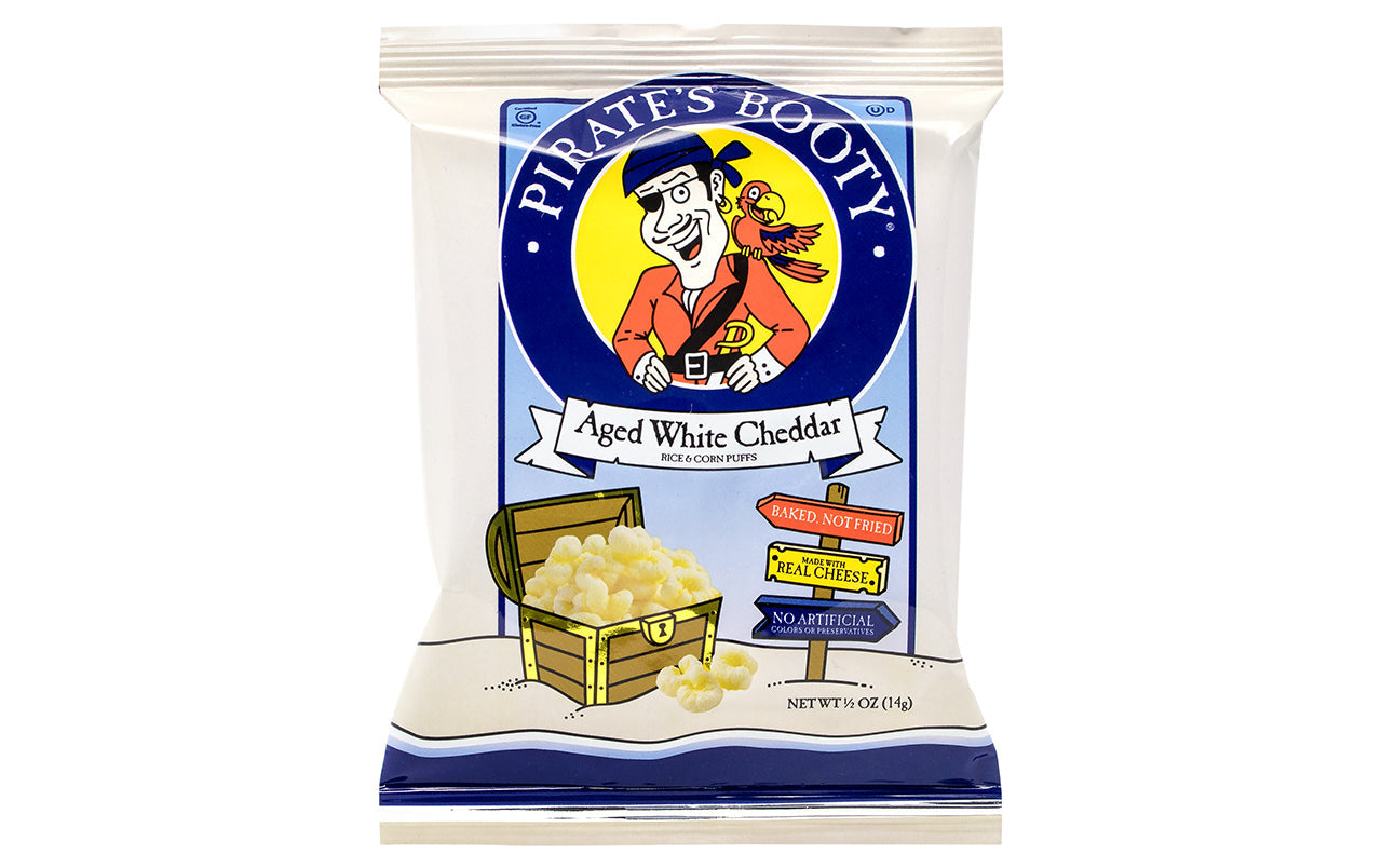 Pirate's Booty Aged White Cheddar Puffs, 0.5 oz