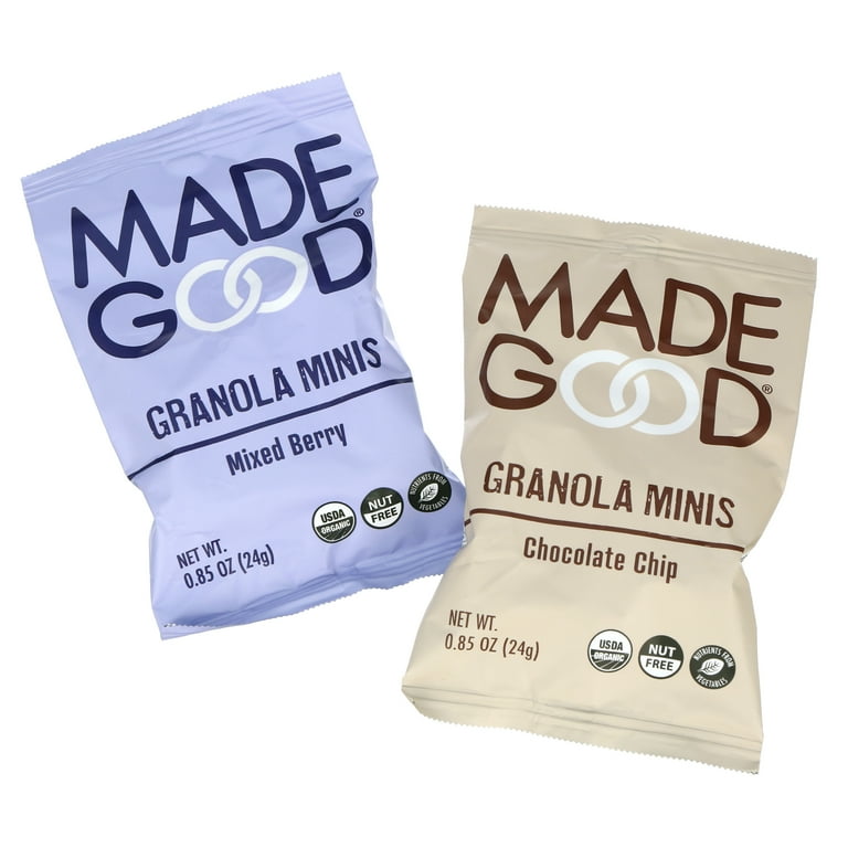 MadeGood Granola Minis Variety Pack, 0.85 oz