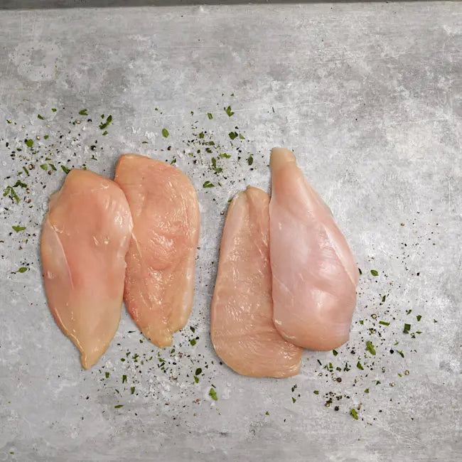 Thin Sliced Boneless Chicken Breast, 3 lb