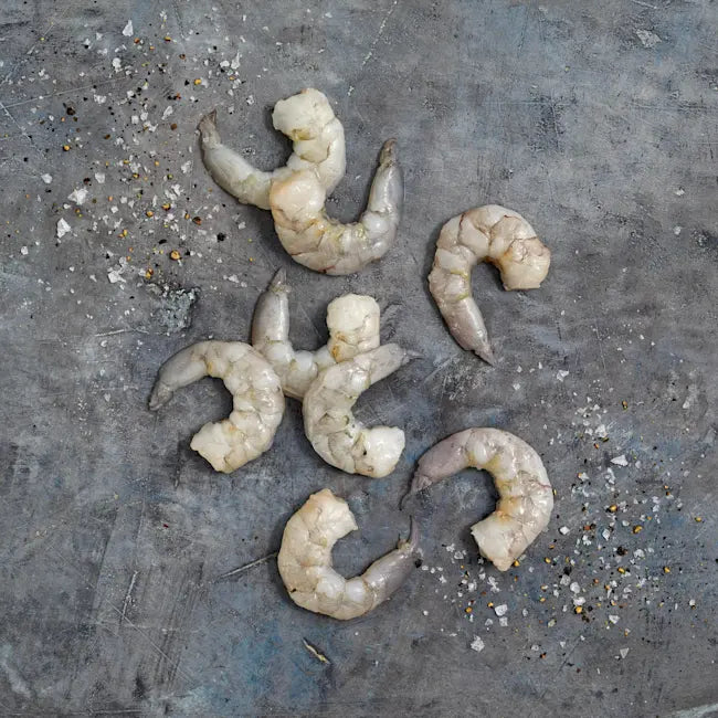 Fresh Raw Peeled & Deveined Extra Large Shrimp, 40-50 pieces, 2 lb