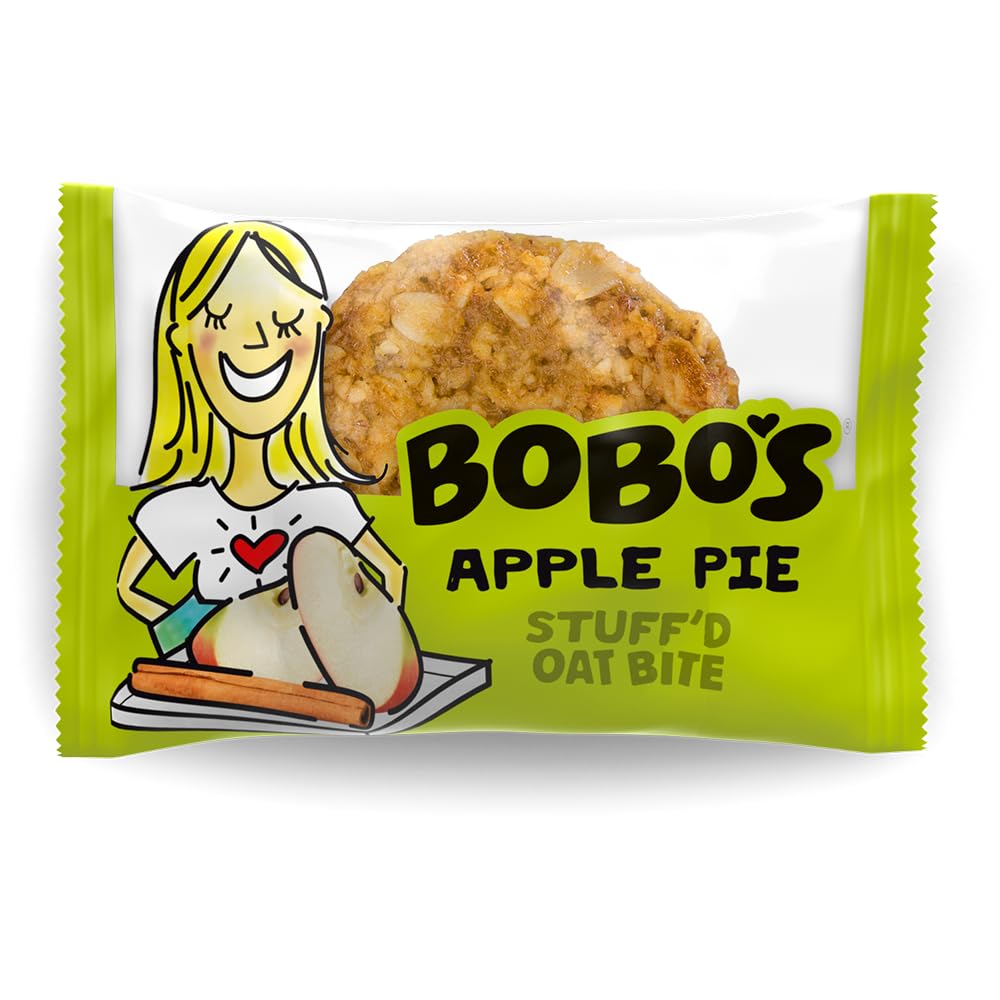 Barritas de avena con tarta de manzana de Bobo