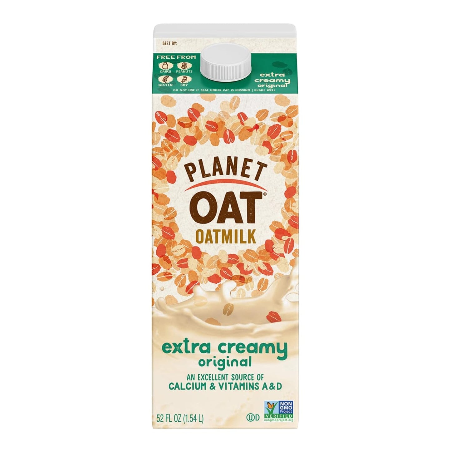 Extra Creamy Original Oatmilk, 52 oz