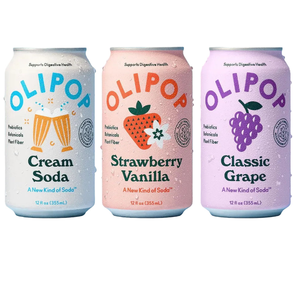 Refresco prebiótico Olipop, 355 ml