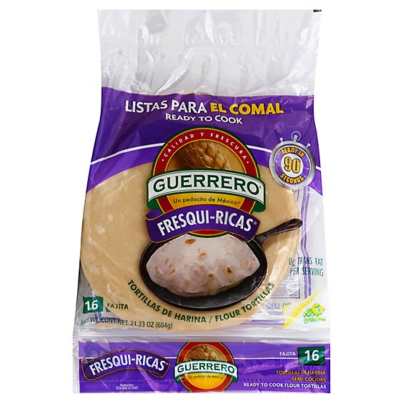 Flour Tortillas, 16 ct