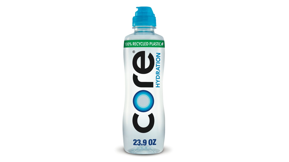 Agua purificada CORE Hydration, tapa deportiva, 23.9 fl oz