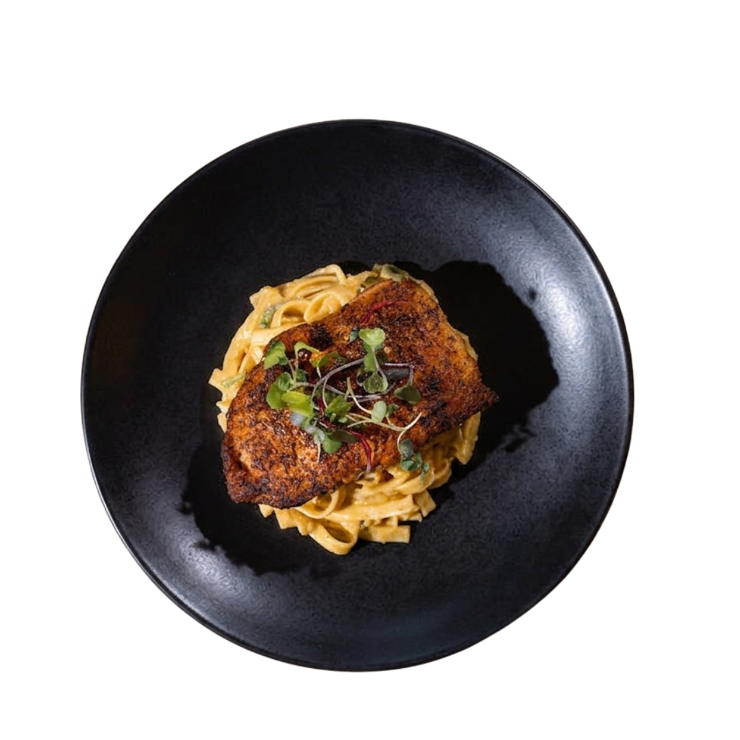 Cajun Pasta with Salmon