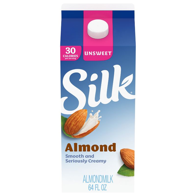 Original Unsweetened Almond Milk, 1/2 Gallon