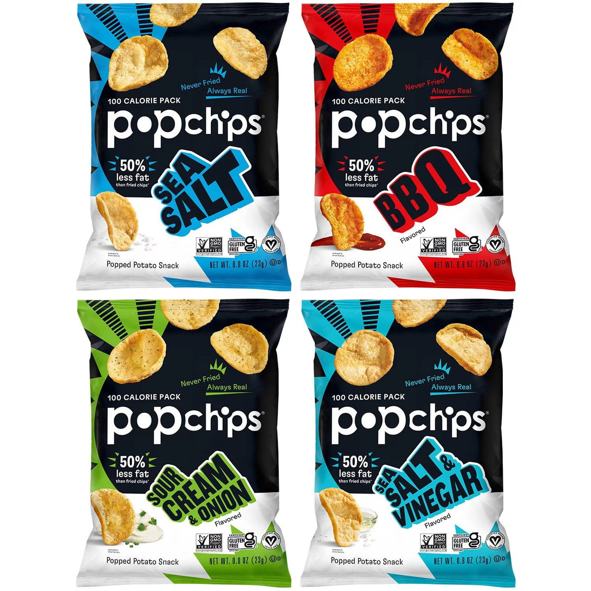 Popchips Variety, 12 Pack