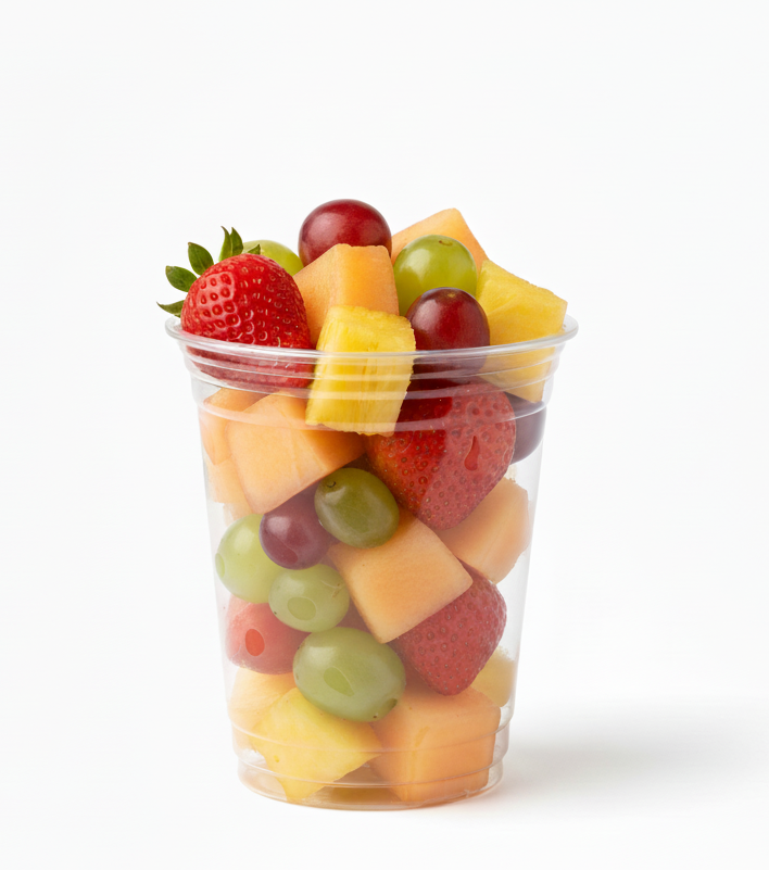 Vaso de frutas mixtas, 12 oz