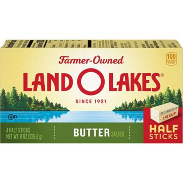 Land O Lakes Salted Butter Half Sticks, 4 ct