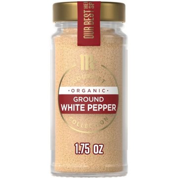 McCormick Organic Ground White Pepper
