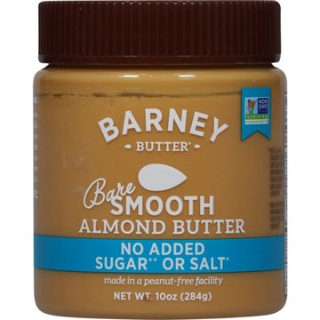 Barney Butter Bare Smooth Almond Butter, 10 oz