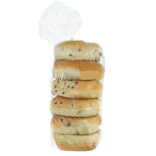 Blueberry Sliced Bagels, 6 ct.