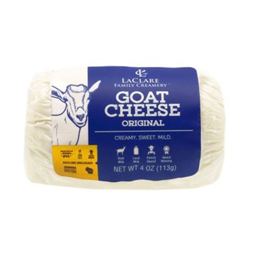 LaClare Creamery Original Goat Cheese Log, 4 oz