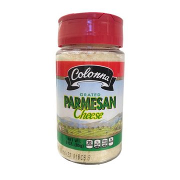 Colonna Grated Parmesan Cheese, 3 oz
