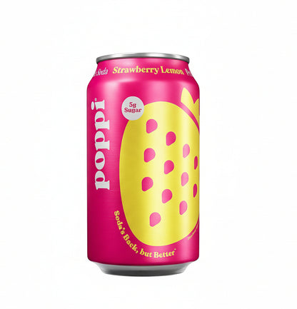 Refresco prebiótico Poppi Tastemakers, 12 onzas líquidas