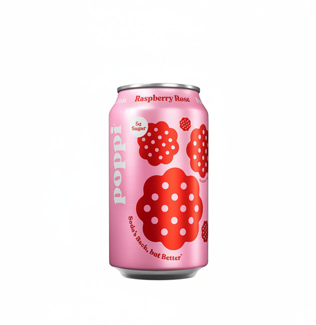 Refresco prebiótico Poppi Tastemakers, 12 onzas líquidas