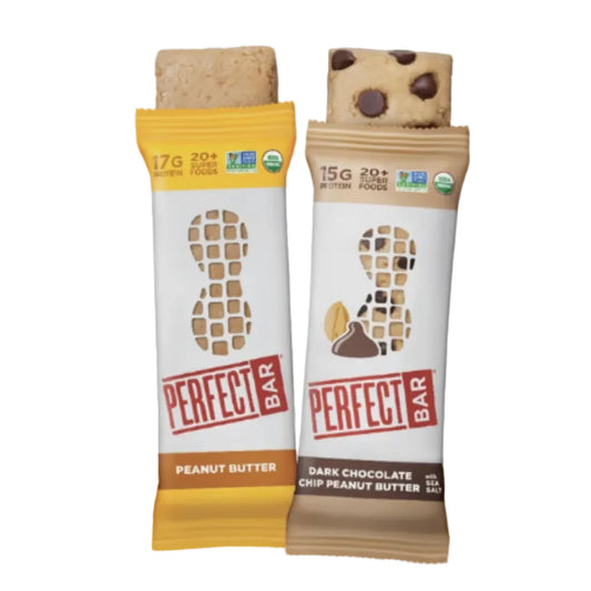 Paquete variado de barras de proteína orgánicas Perfect Bar, 2.5 oz