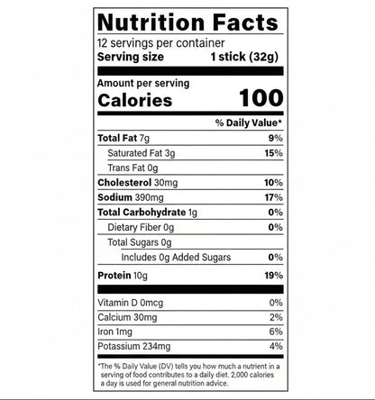 Kirkland Signature Grass-Fed Beef Sticks, 1.15 oz