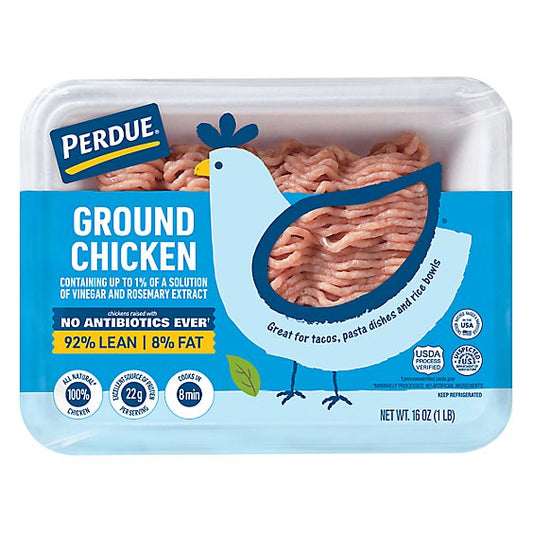 92% Lean 8% Fat Ground Chicken