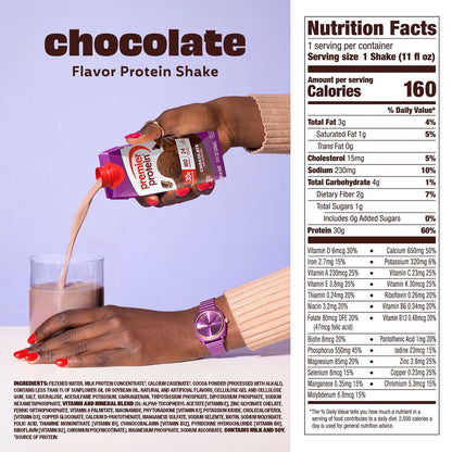Batido de proteína Premier Protein de 30 g, sabor chocolate, 325 ml