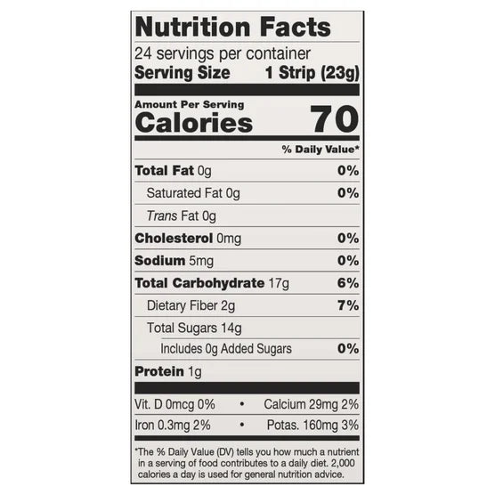 Solely Organic Fruit Jerky, 0.8 oz