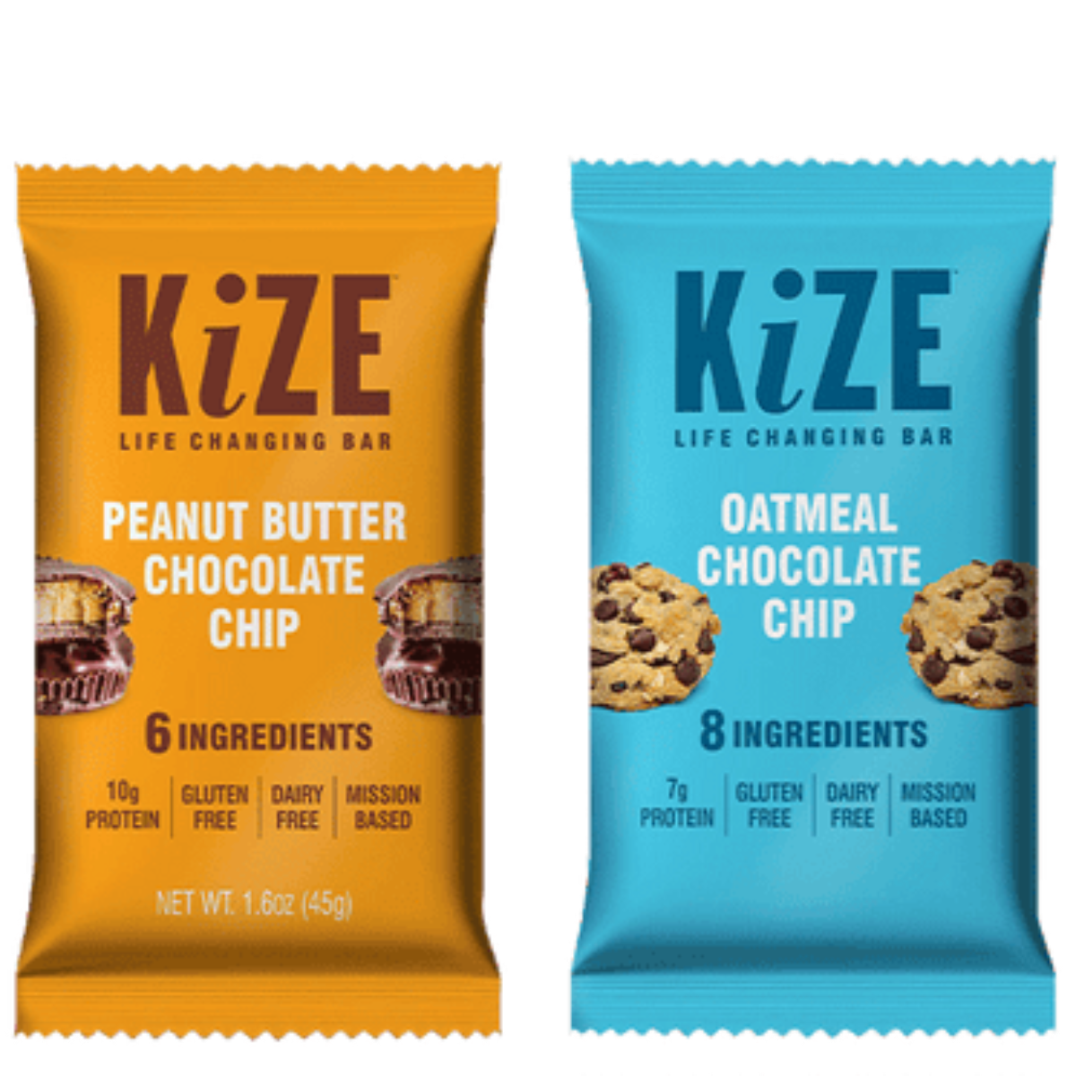 KiZE Life Changing Bar Variety Pack, 1.5 oz