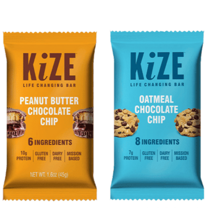 KiZE Life Changing Bar Variety Pack, 1.5 oz