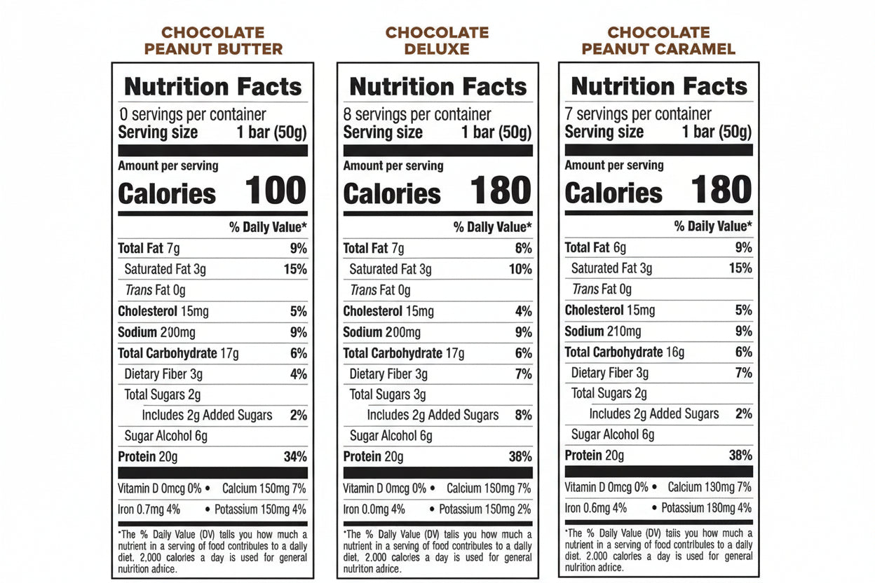Pure Protein Bars Variety Pack, 1.76 oz