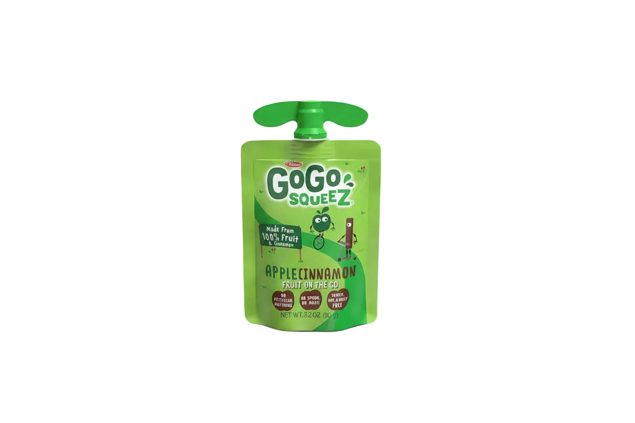 Bolsitas de puré de manzana GoGo SqueeZ, 3.2 oz