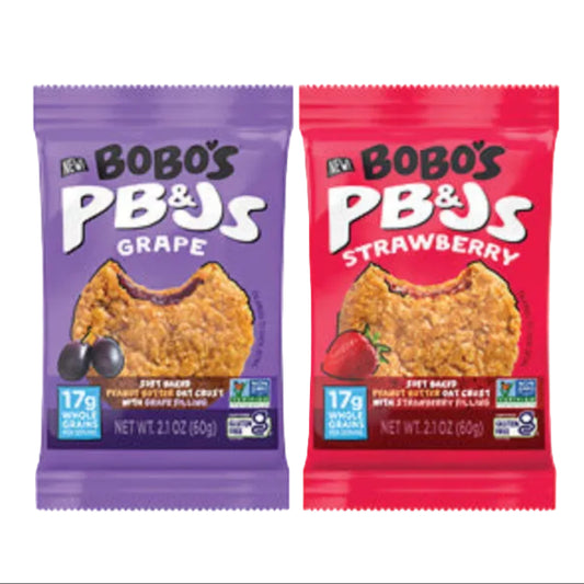 Bobo’s PB&J Oat Bar Variety Pack, 2.1 oz