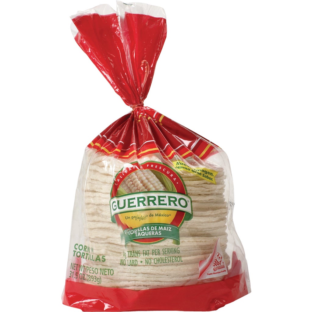 Tortillas de Maíz Guerrero, 60 unidades