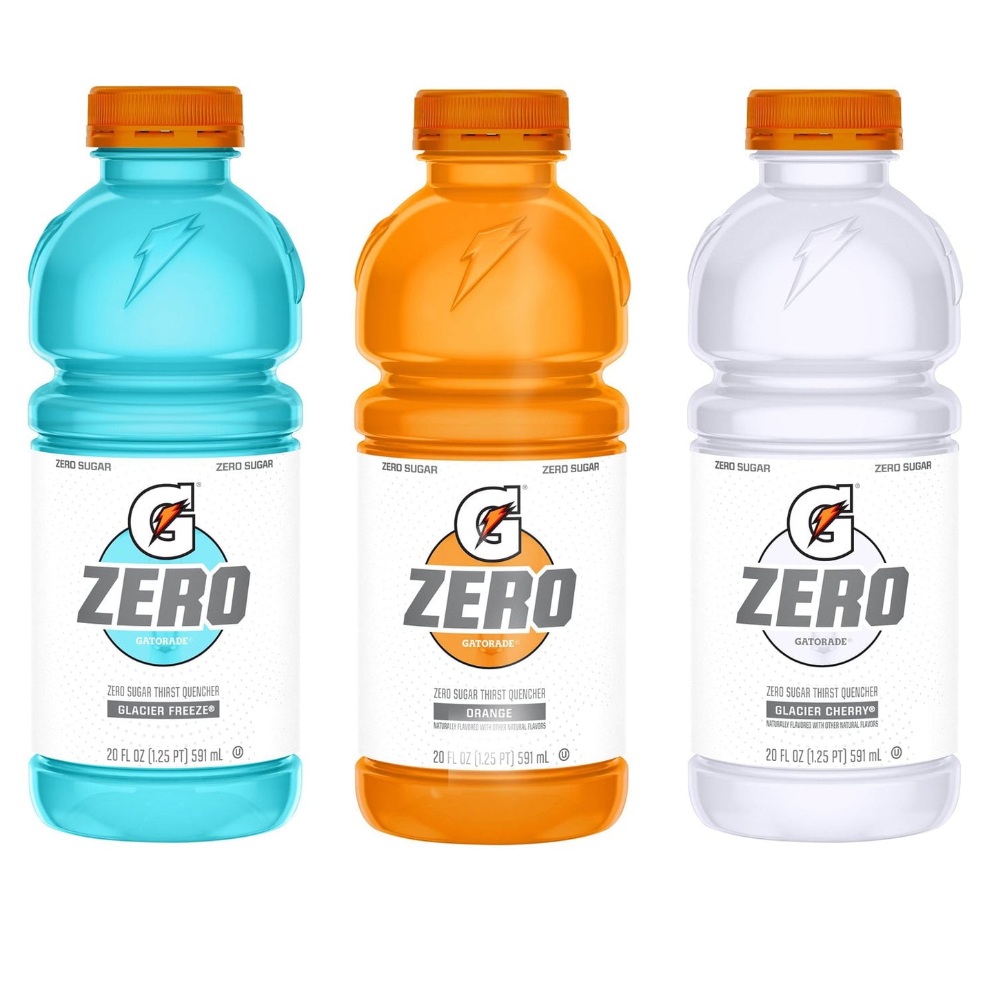 Gatorade Zero Sugar Thirst Quencher Paquete Surtido, 20 oz líq.