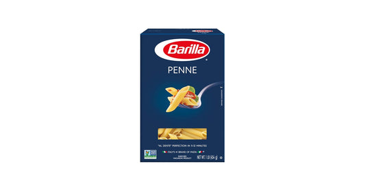 Pasta penne Barilla, 1 libra