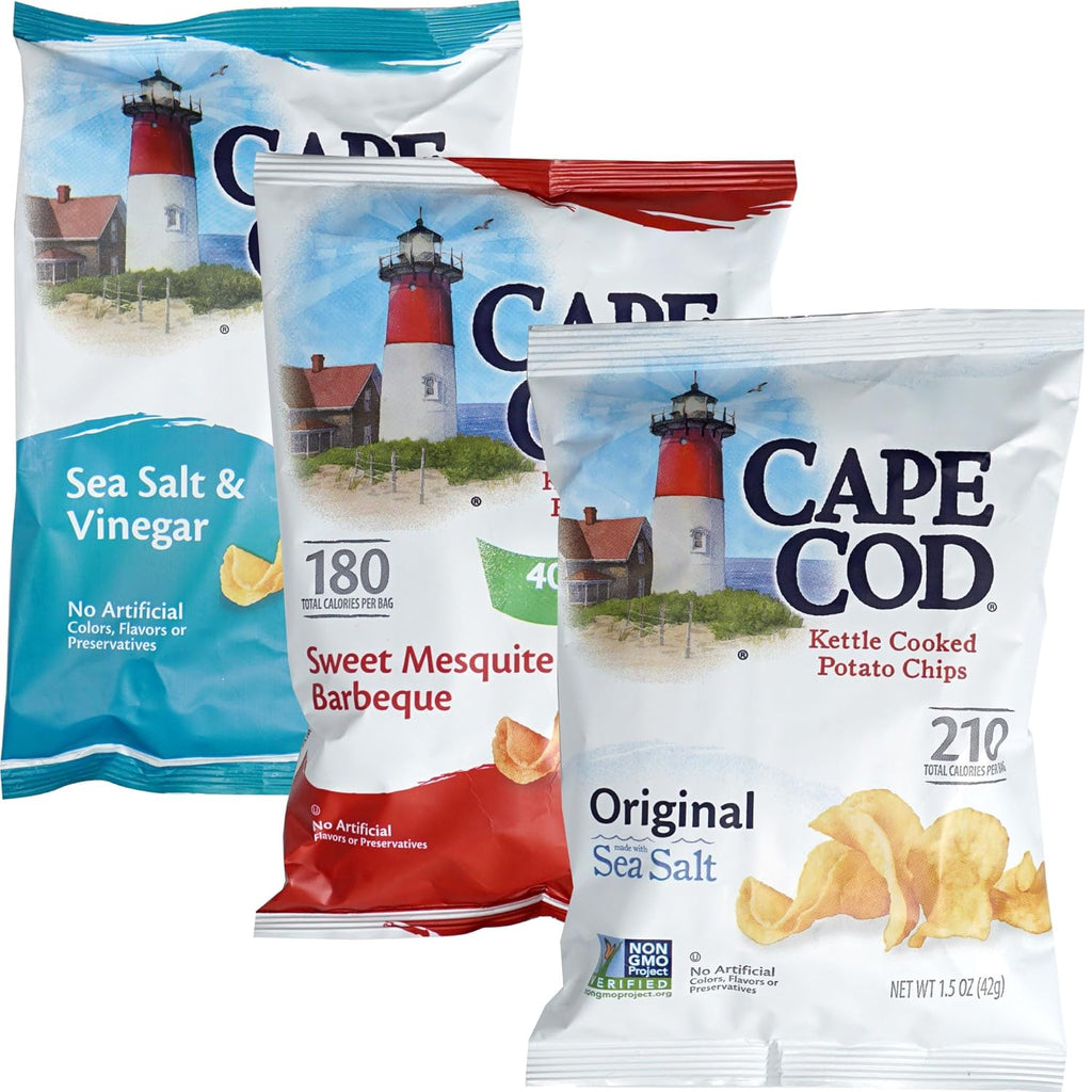 Paquete variado de papas fritas Cape Cod, 1 oz