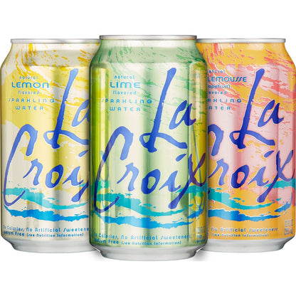 Paquete variado de agua con gas LaCroix, 12 oz fl