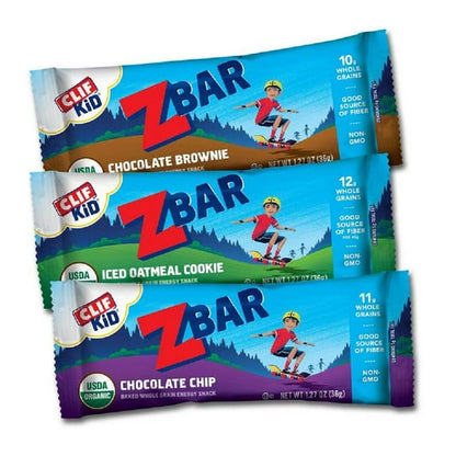 CLIF Kid Zbar Organic Snack Bar Variety Pack, 6 Pack