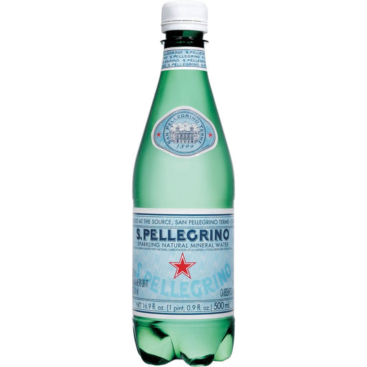 Agua Mineral Natural con Gas S.Pellegrino
