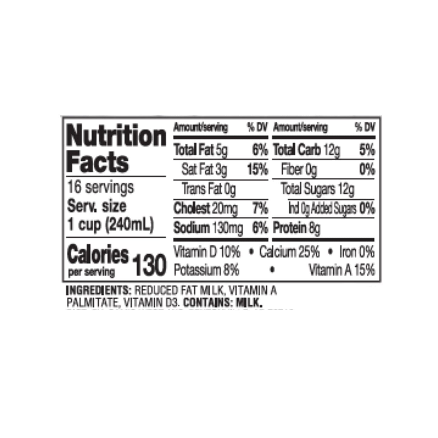 Leche Member's Mark 2% reducida en grasa, 1 galón