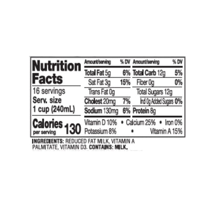 Leche Member's Mark 2% reducida en grasa, 1 galón