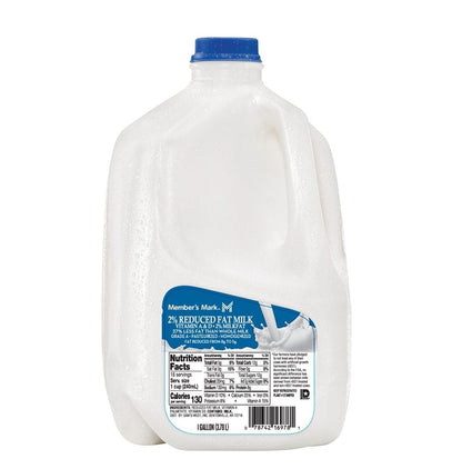 Leche Member's Mark 2% reducida en grasa, 1 galón