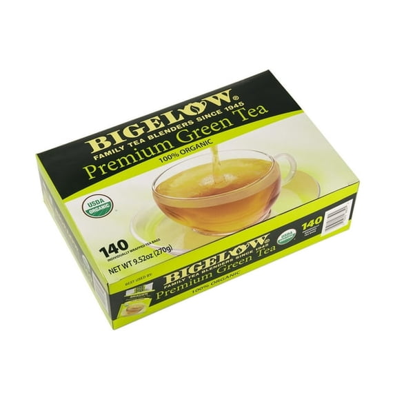 Bigelow Organic Premium Green Tea, 140 ct