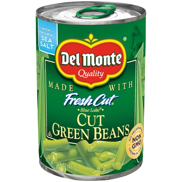 Del Monte Cut Green Beans, 14.5 oz