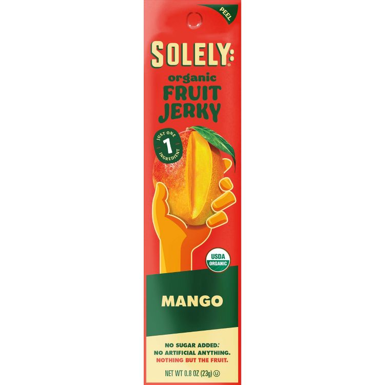 Solely Organic Fruit Jerky, 0.8 oz